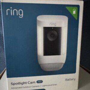 Ring Spotlight Camera Battery Operated